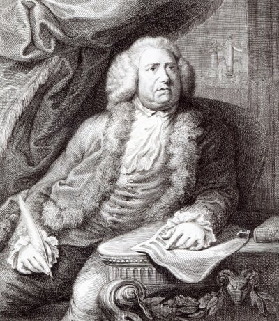 William Boyce (1710-79), Komponist und Leiter des Orchesters von König George III, Frontispiz graviert von John Keyse Sherwin (1751-90), 1788 von Unbekannt Unbekannt